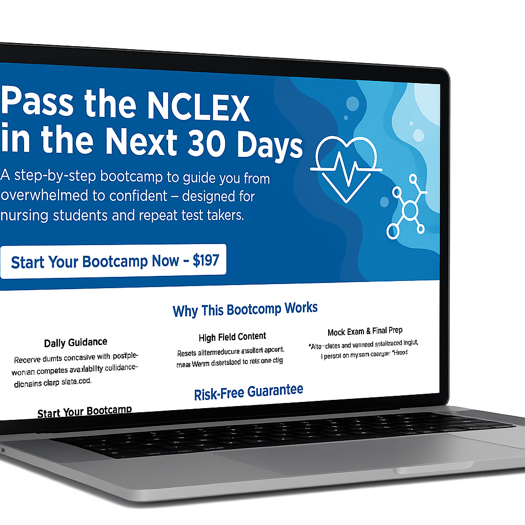 30 Days NCLEX Bootcamp