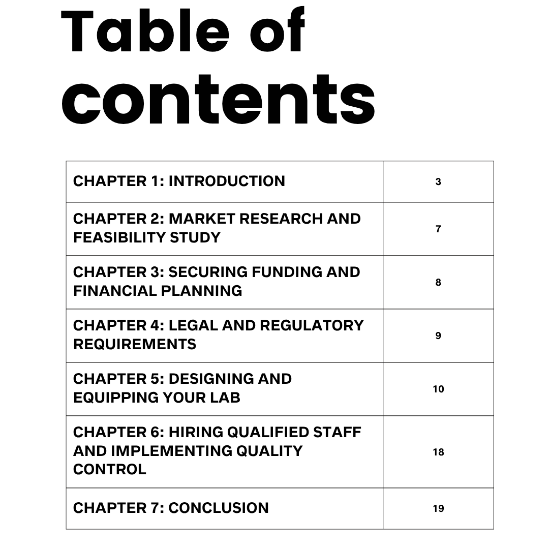 Mobile Diagnostic Lab Business Ebook