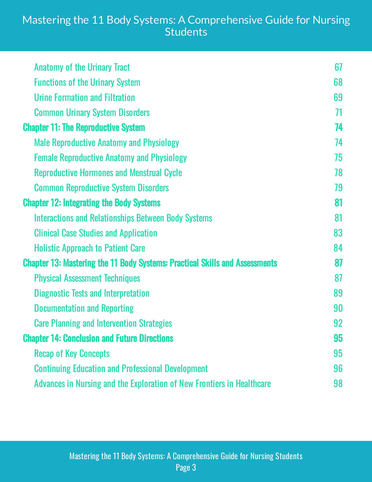 Mastering The 11 Body Systems Book (Anatomy & Physiology)