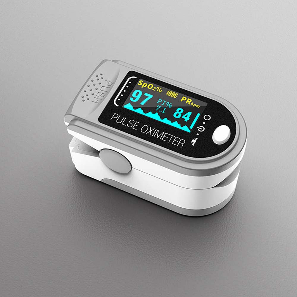 Portable Blood Oxygen Monitor Finger Pulse Oximeter