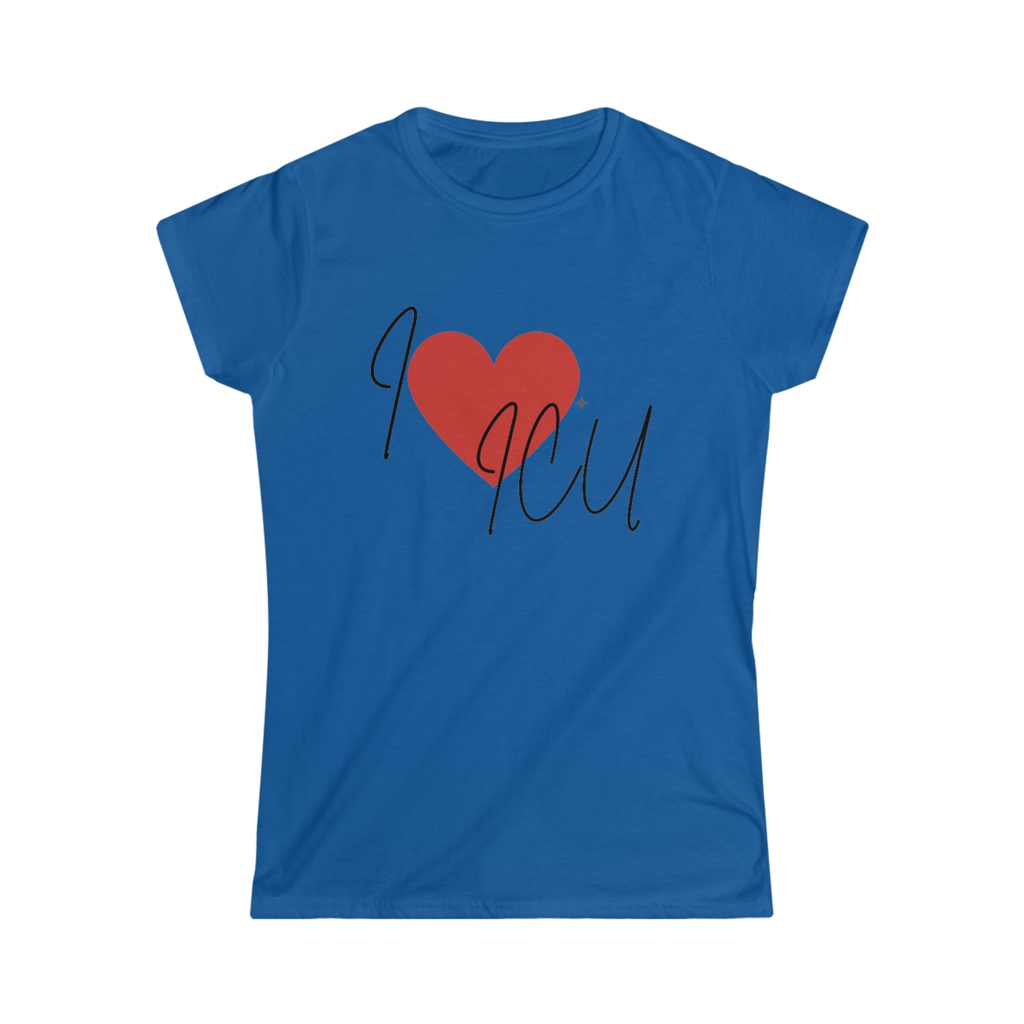 Women's Softstyle Tee | i Heart ICU