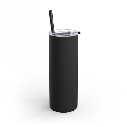 Coffee Helps Me Saves Lives: Maars Maker Skinny Matte Tumbler, 20oz