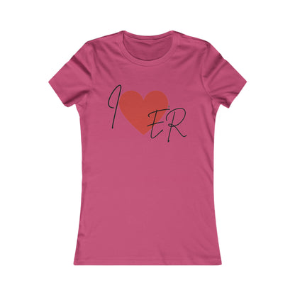 Women's Favorite Tee | I Heart ER