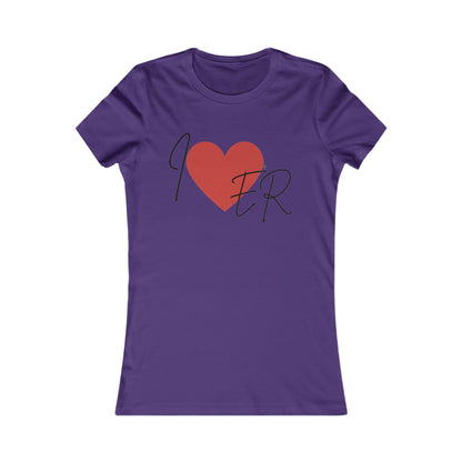 Women's Favorite Tee | I Heart ER