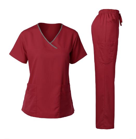 High Quality Hot Sale Hospital Uniform Wholesale Tops And Pants Medical Women Nursing Scrubs Uniforms Sets