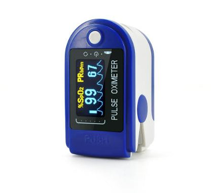 Portable Blood Oxygen Monitor Finger Pulse Oximeter