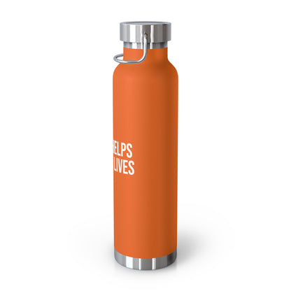 Copper Vacuum Insulated Bottle, 22oz