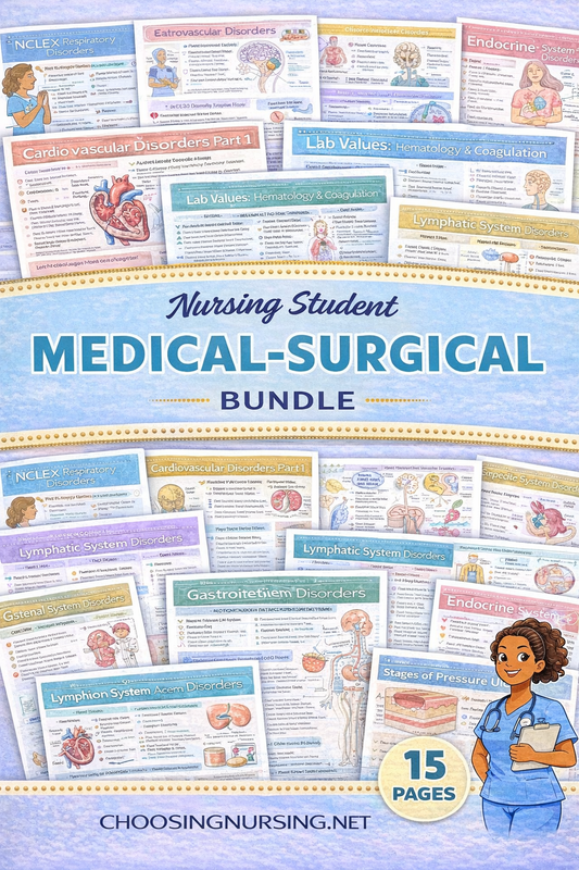 Medical Surgical Bundle | 15 Pages