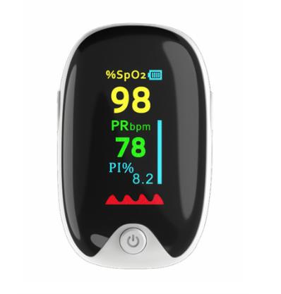 Portable Blood Oxygen Monitor Finger Pulse Oximeter